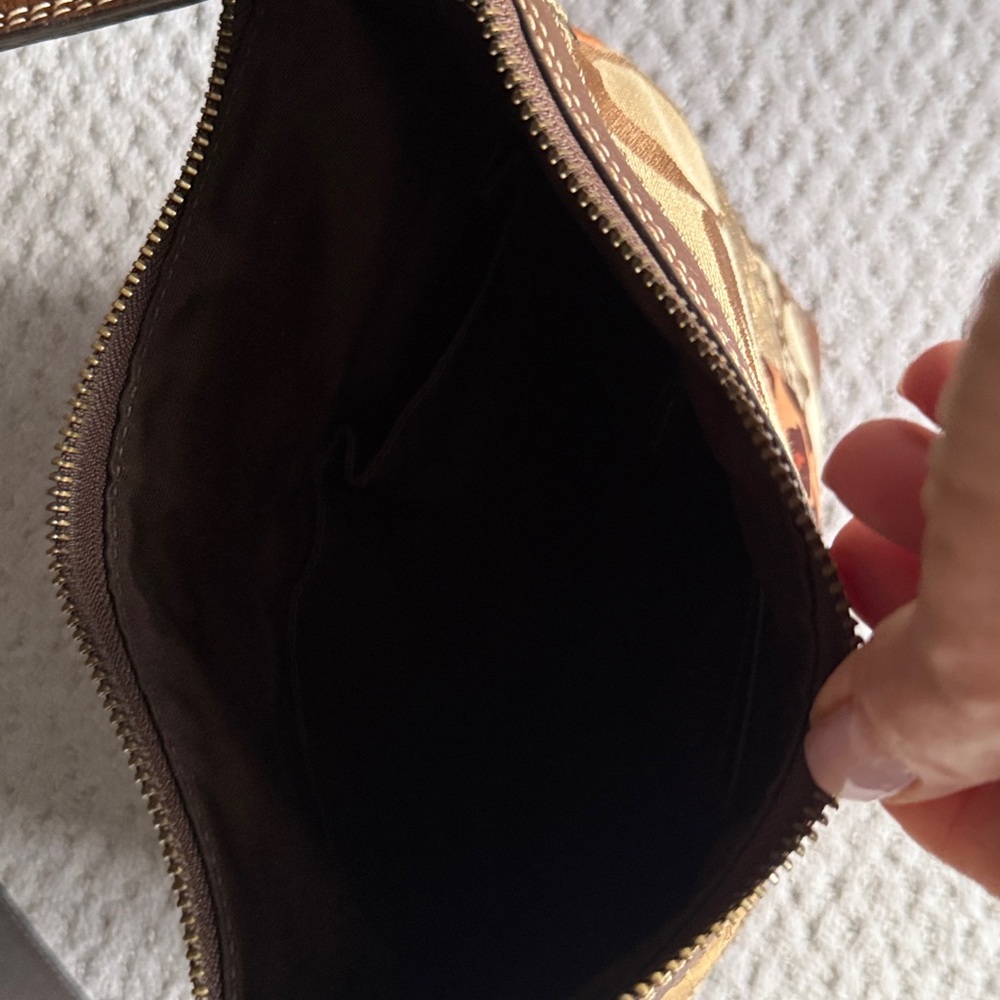 Coach Patchwork Brown Shoulder Bag - image 7